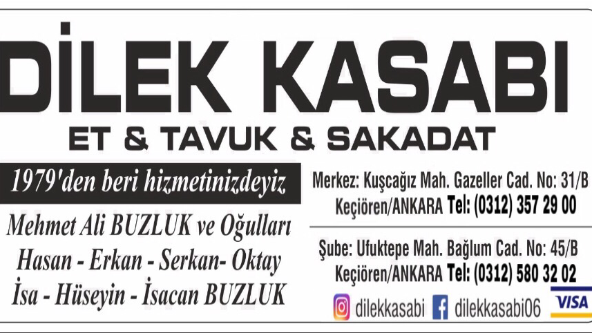 DİLEK KASABI (Et & Tavuk & Sakadat)