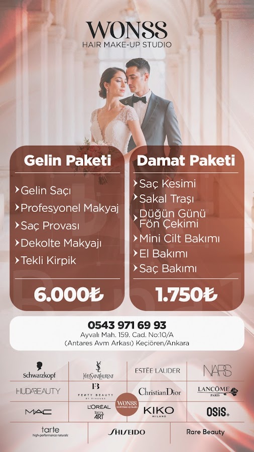 WONSS kuaför kadın erkek